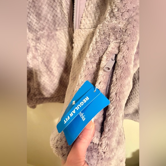 NWT Women's Purple Columbia Fire Side 3 Fuzzy Sherpa Full Zip Jacket Sz Large - Picture 7 of 16